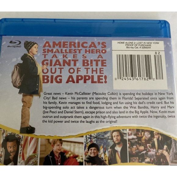 Home Alone 2: Lost in New York [Blu-ray] DVD, James Cole, Jedediah Cohen - Picture 3 of 8